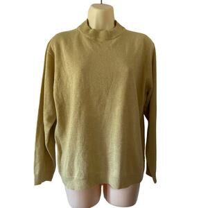 Chelsea Way Vintage Gold Sparkle Sweater
